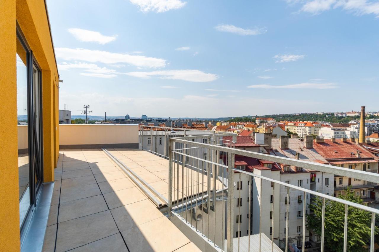 Penthouse # 81 With Panoramic City View In Elite Rezidence With Free Parking Praag Buitenkant foto